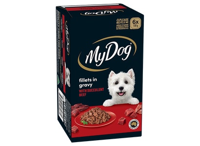 Fillets in Gravy With Succulent Beef 6x100g