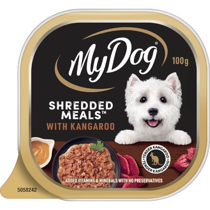 MY DOG SHREDDED MEALS™ Kangaroo 100g